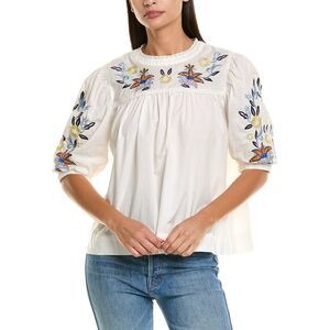 Anna Kay Womens  Soluzy Top, White